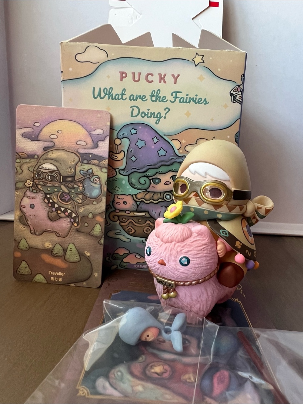 Pop Mart x Pucky What Are the Fairies Doing Figure - Traveller